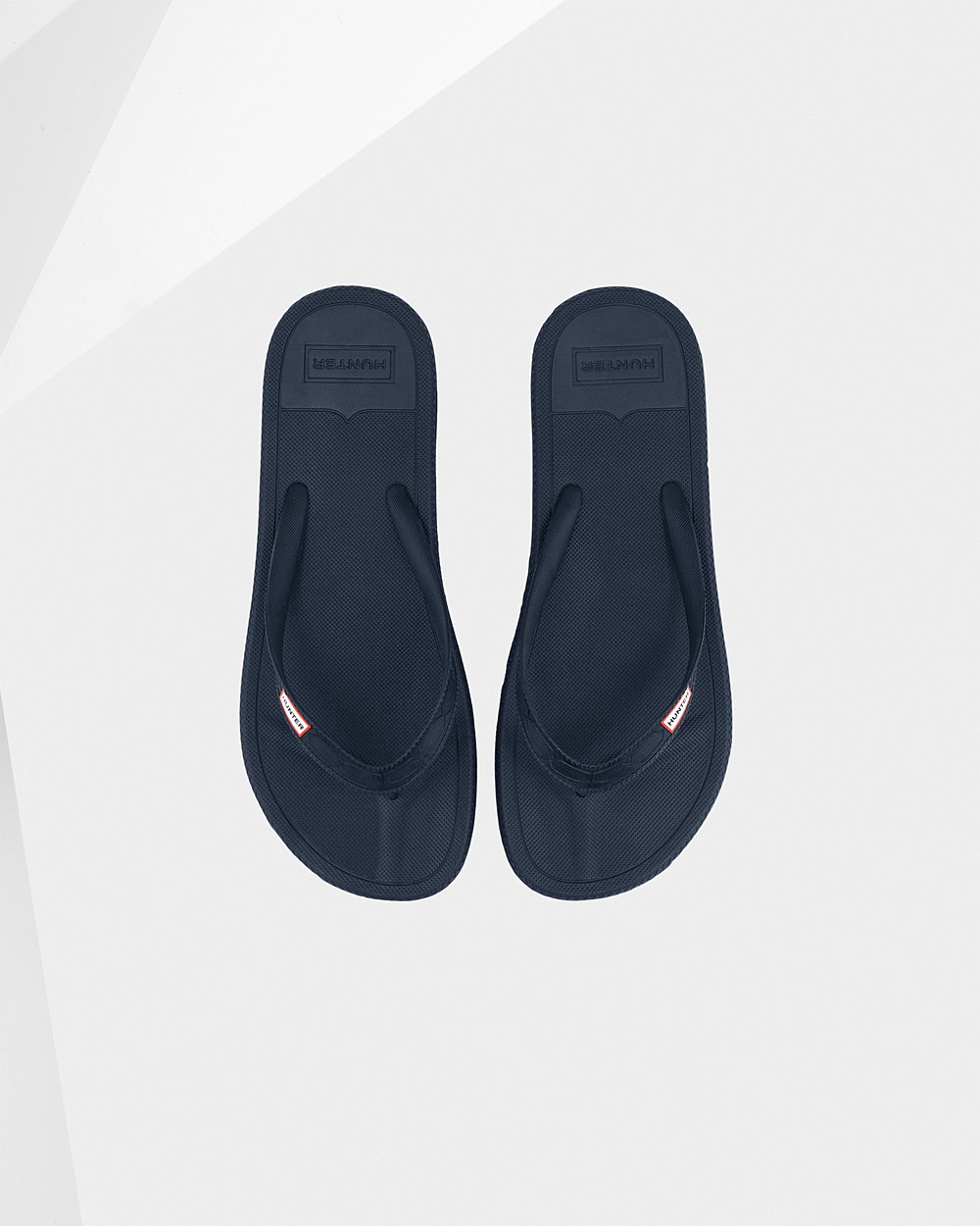 Hunter Original Flip Flops - Outlet Store Womens Navy - DISTQO457